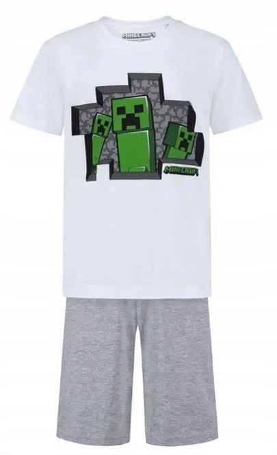 Piżama MINECRAFT piżama dziecięca chłopięca letnia 116 Piżama MINECRAFT piżama dziecięca chłopięca letnia 116