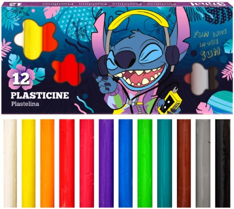 Plecak piórnik z wyposażeniem bidon śniadaniówka plastelina zeszyt STITCH