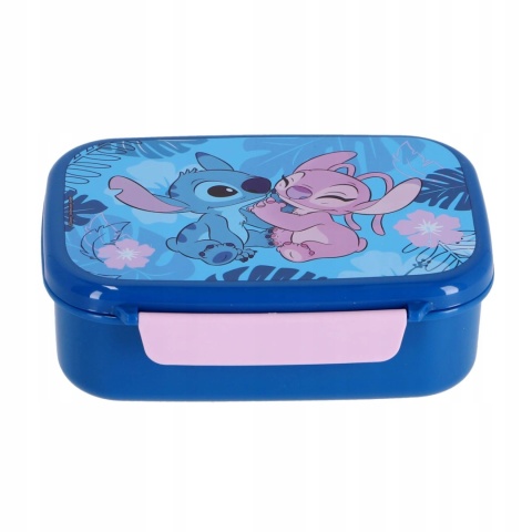 Plecak piórnik z wyposażeniem bidon śniadaniówka plastelina zeszyt STITCH