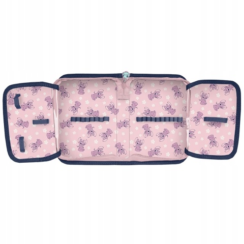 Stich Andzia piórnik bez wyposażenia rozkładany pojedynczy Angel i Stitch