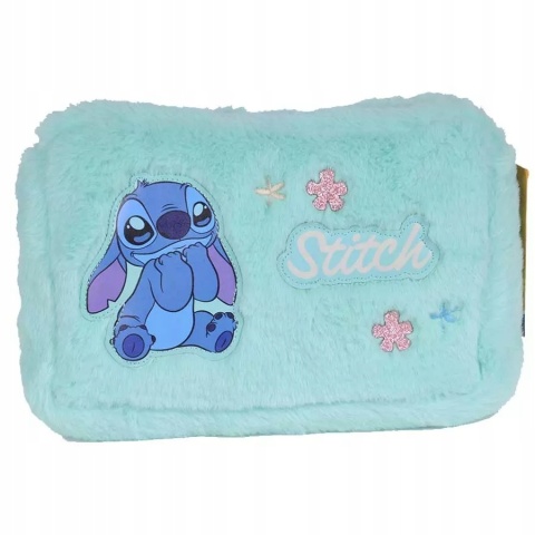 Stich piórnik saszetka pluszowa miętowy Lilo i Stitch