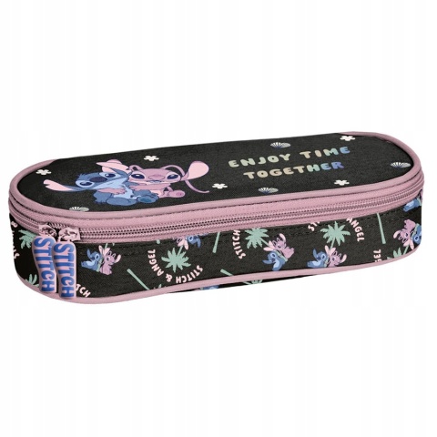 Stitch i Angel Piórnik saszetka z przegródkami i klapką Stich i Andzia