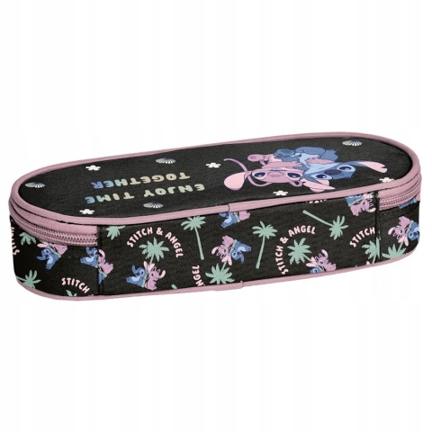 Stitch i Angel Piórnik saszetka z przegródkami i klapką Stich i Andzia