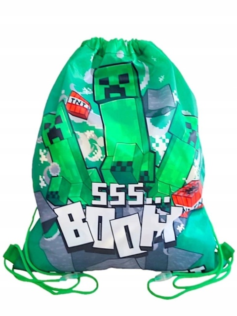 Worek na buty plecak sportowy MINECRAFT