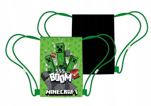 Worek na buty plecak sportowy MINECRAFT