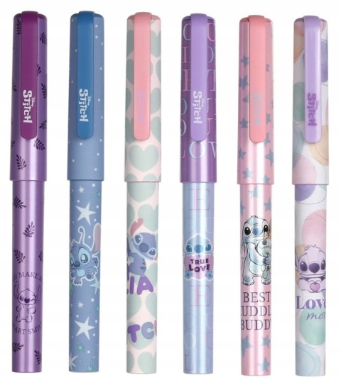 Długopis żelowy ze skuwką oil gel LILO I STITCH Stich 1 szt