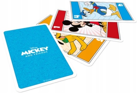 Karty gry czarny Piotruś memo MYSZKA MICKEY MIKI