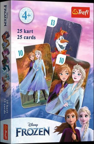 Karty gry czarny Piotruś memo Trefl Kraina Lodu Frozen