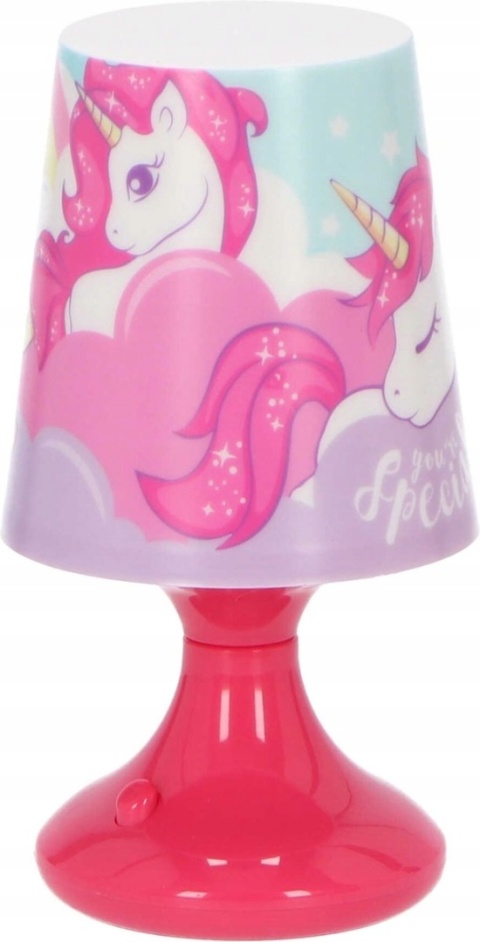 Lampka nocna LED na baterie UNICORN JEDNOROŻEC Lampka nocna LED na baterie UNICORN JEDNOROŻEC