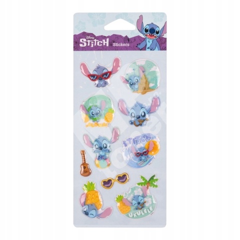 Naklejki nalepki wypukłe puffy Lilo i Stitch Stich Naklejki nalepki wypukłe puffy Lilo i Stitch Stich