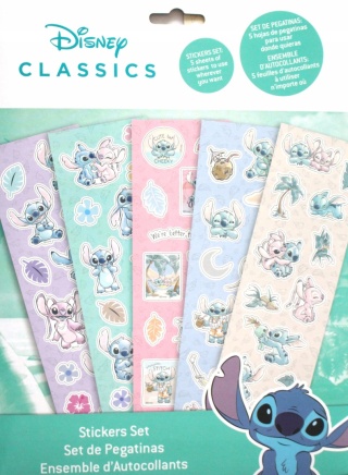 Naklejki zestaw naklejek nalepki Stich LILO I STITCH