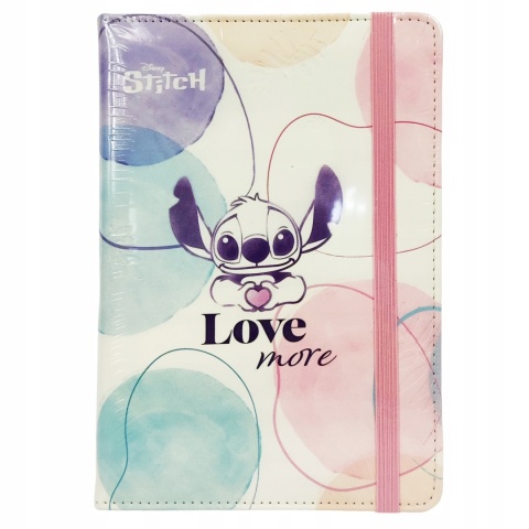 Notatnik z gumką długopis zakładki magnetyczne LILO I STITCH Stich