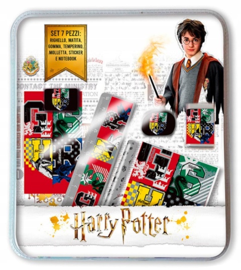 Ołówek linijka notesik gumka klips HARRY POTTER
