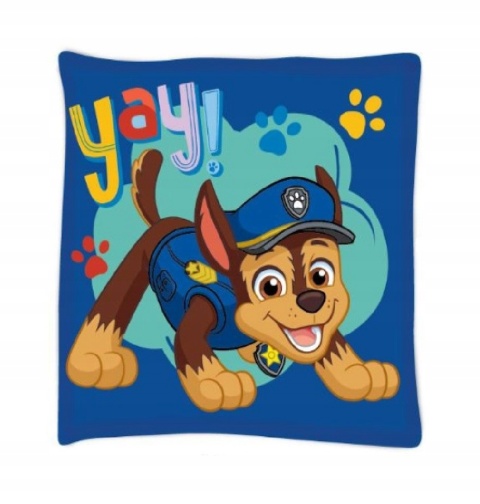 PSI PATROL Chase Marshall poduszka jasiek 40x40 cm