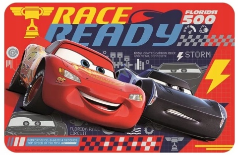 Podkładka na biurko stół AUTA ZYGZAK MCQUEEN 28x43