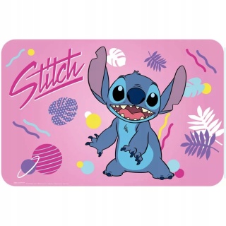 Podkładka na biurko stół różowa Lilo i Stitch Stich 28x42