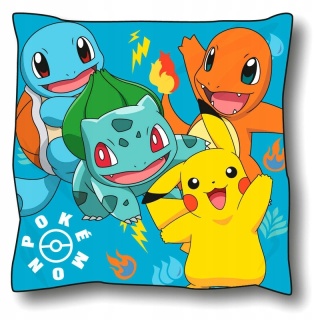 Poduszka jasiek POKEMON PIKACHU 40x40