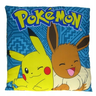 Poduszka jasiek POKEMON PIKACHU Eevee 40x40
