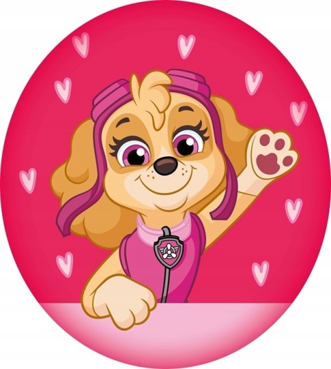 Psi Patrol Skye poduszka kształtka 40x40cm