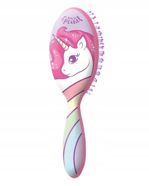 Szczotka do włosów dziecięca Jednorożce Unicorn you're special tęcza