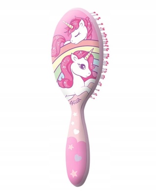 Szczotka do włosów dziecięca Jednorożec Unicorn tęcza