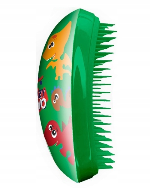 Szczotka do włosów łatwe rozczesywanie DINOZAURY