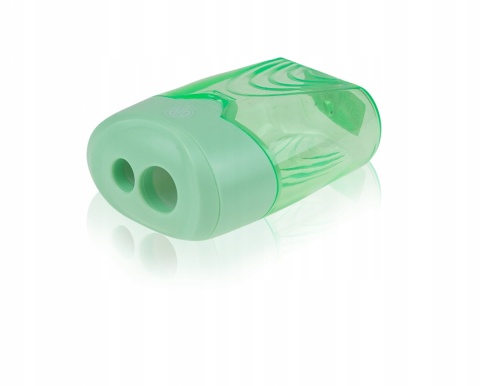 Temperówka strugaczka podwójna z pojemnikiem Astra Wave Pastel