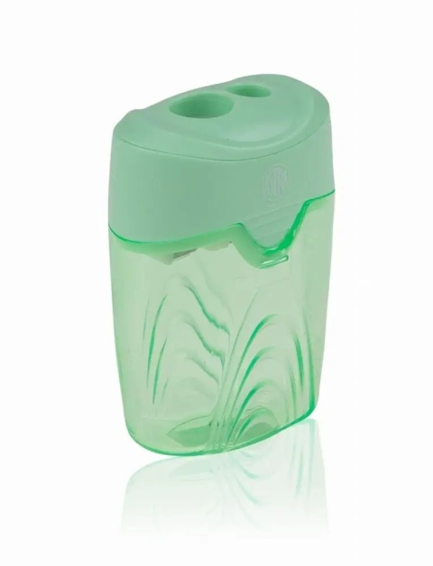 Temperówka strugaczka podwójna z pojemnikiem Astra Wave Pastel