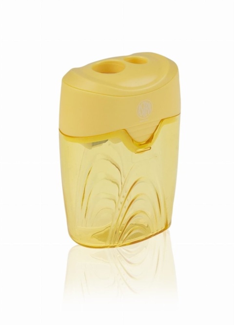 Temperówka strugaczka podwójna z pojemnikiem Astra Wave Pastel