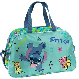 Torba na ramię dziecięca Stich flower sportowa na basen Lilo i Stitch