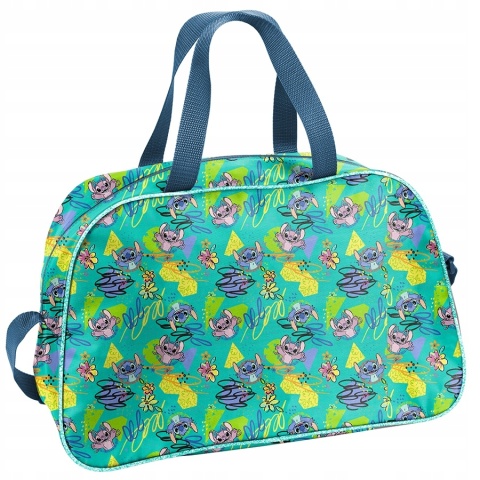 Torba na ramię dziecięca Stich flower sportowa na basen Lilo i Stitch Torba na ramię dziecięca Stich flower sportowa na basen Lilo i Stitch