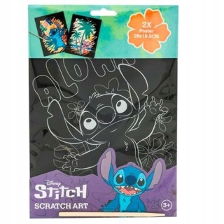 Wydrapywanka Stich zdrapywanka + rysik LILO I STITCH