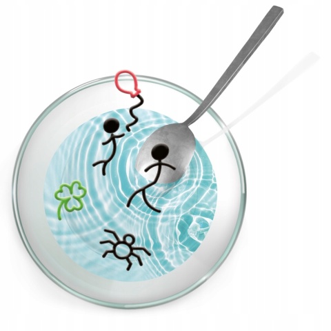 Zaczarowane markery do rysowania na wodzie 4 szt Kidea