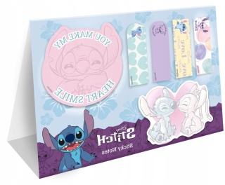 Zakładki indeksujące notesik karteczki samoprzylepne Stich Andzia Stitch