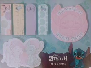 Zakładki indeksujące notesik karteczki samoprzylepne Stich Andzia Stitch