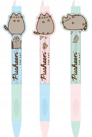 Długopis wymazywalny KOTEK KOT PUSHEEN 3 szt