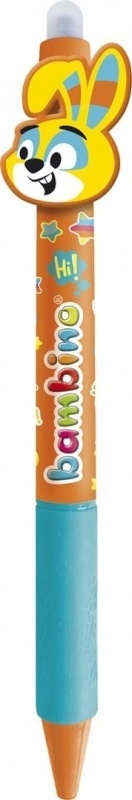 Długopis wymazywalny ścieralny St. Majewski bambino królik lis miś 3 szt