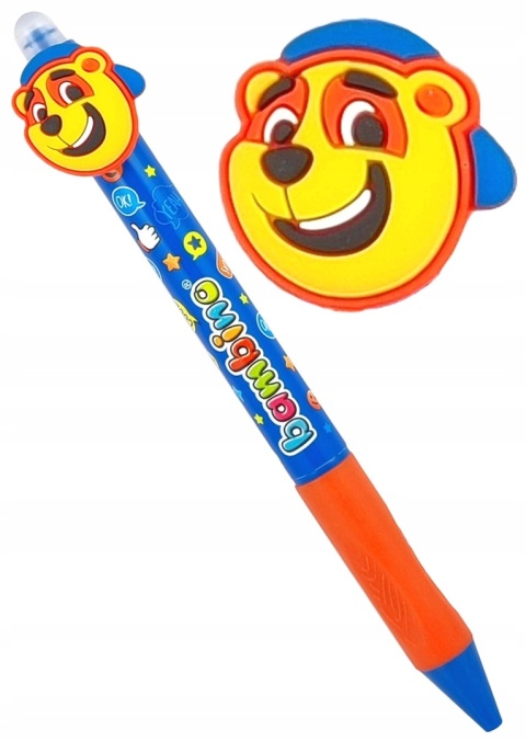 Długopis wymazywalny ścieralny St. Majewski bambino królik lis miś 3 szt