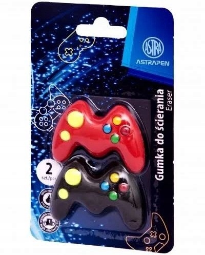 Gumki do ścierania mazania dla gracza kształt pad do konsoli