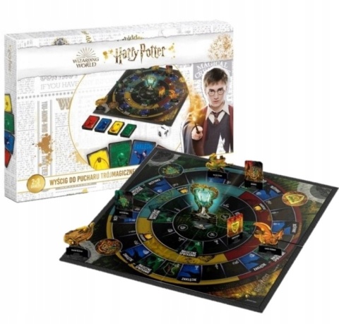 Harry Potter gra planszowa Wyścig do Pucharu Trójmagicznego