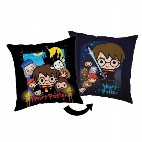 Harry Potter przyjaciele poduszka dwustronna jasiek 40X40 cm