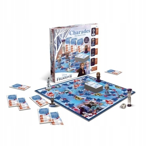 KRAINA LODU II Frozen kalambury gra planszowa pionki figurki Cartamundi