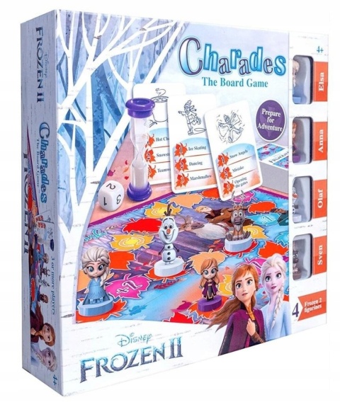 KRAINA LODU II Frozen kalambury gra planszowa pionki figurki Cartamundi
