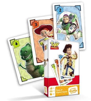 Karty gry czarny Piotruś memo TOY STORY