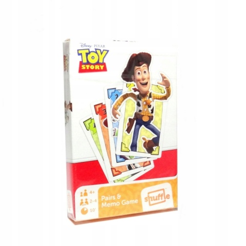 Karty gry czarny Piotruś memo TOY STORY