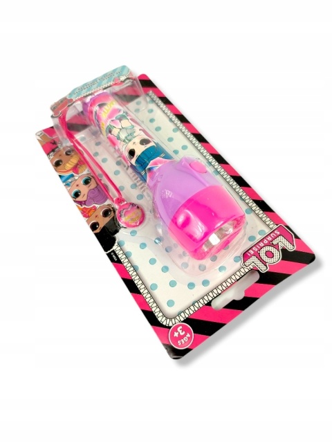 Latarka dziecięca LED plastikowa LOL SURPRISE