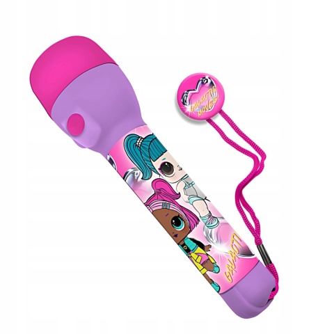 Latarka dziecięca LED plastikowa LOL SURPRISE