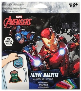 Magnesy do tablicy magnetycznej na lodówkę Avengers Hulk Thor 4 szt