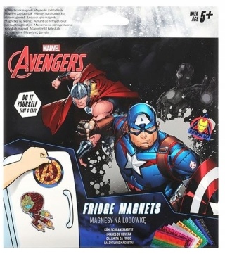 Magnesy do tablicy magnetycznej na lodówkę Avengers Iron Man Ameryka 4 szt