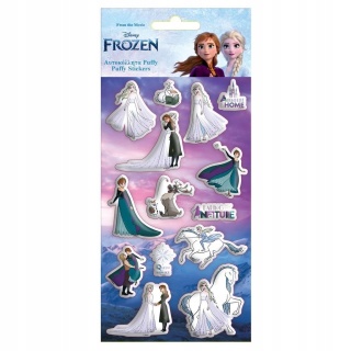Naklejki nalepki wypukłe puffy Kraina Lodu Frozen